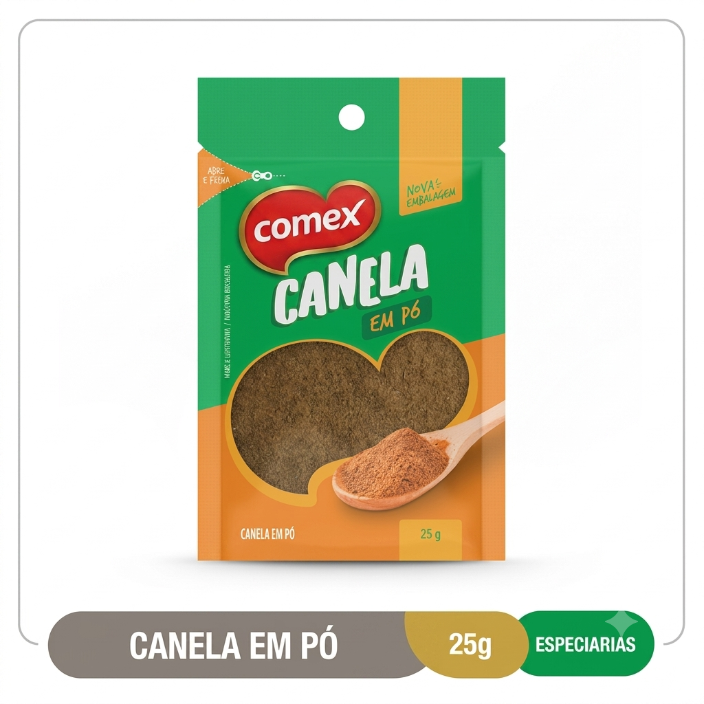 Canela em Pó Pura  25G