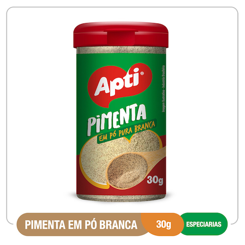 Pimenta em Pó Preta Pura 20G