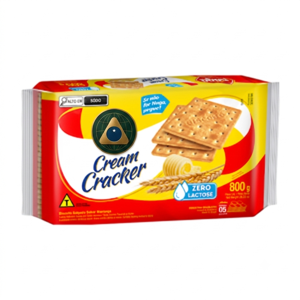Biscoito Cream Cracker 800G