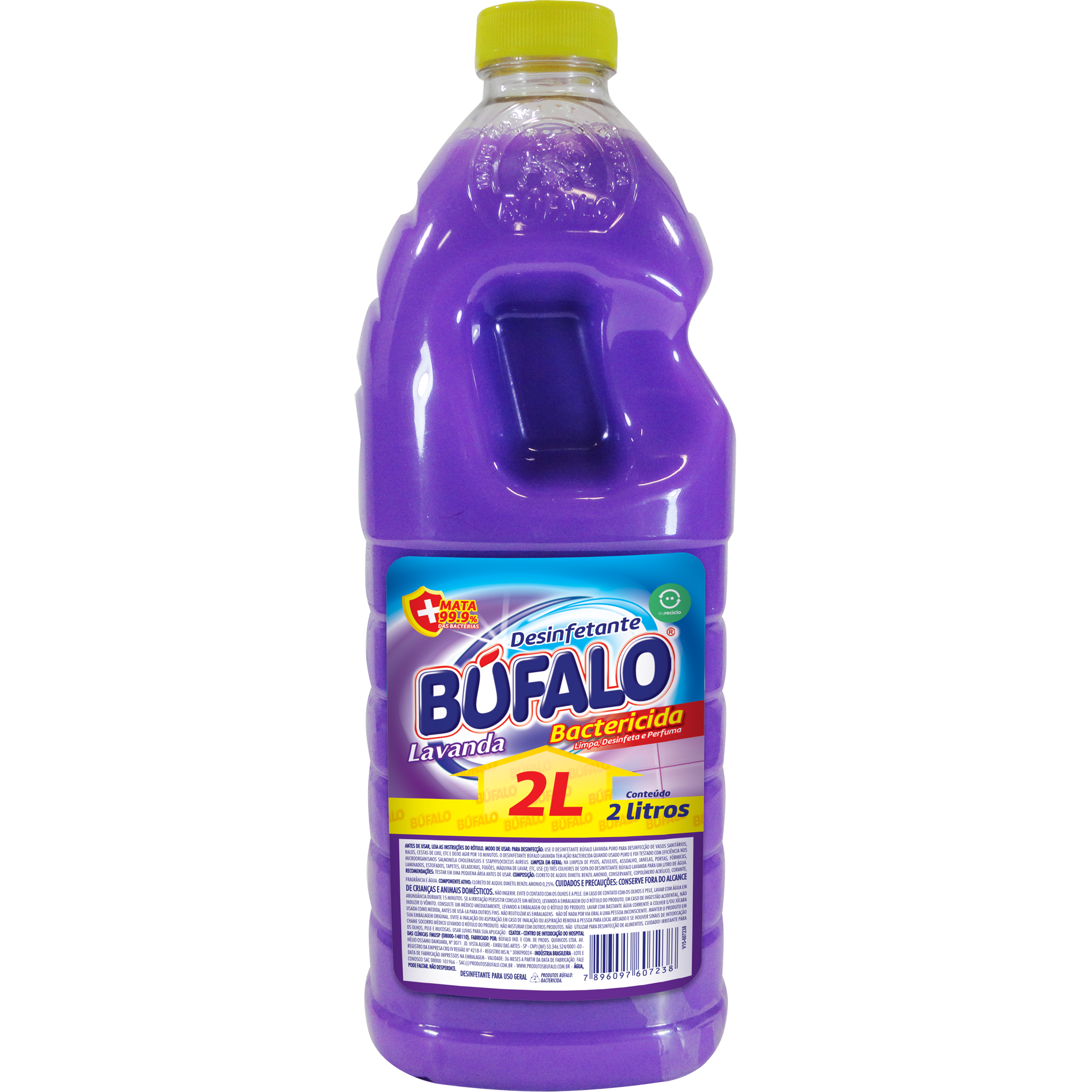 DESINFECTANTE BÚFALO LAVANDA 2000ML