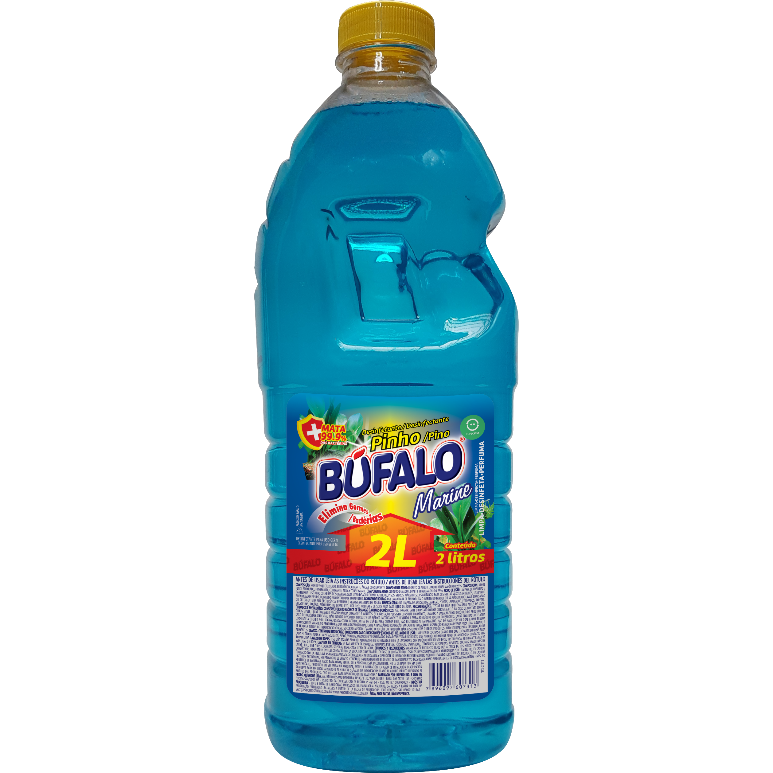 DESINFECTANTE DE PINO BÚFALO MARINE 2000ML
