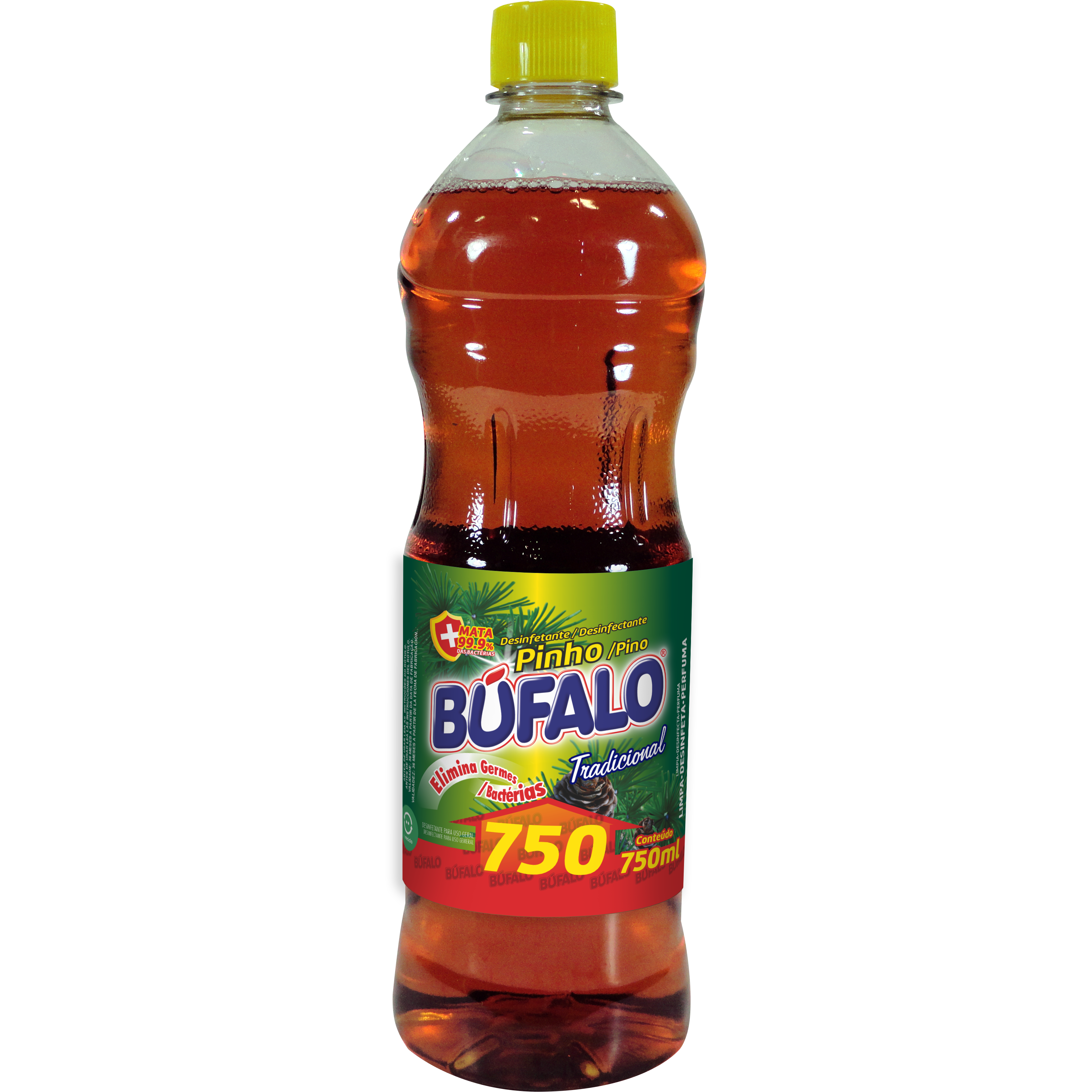 DESINFECTANTE DE PINO BÚFALO TRADICIONAL 750ML