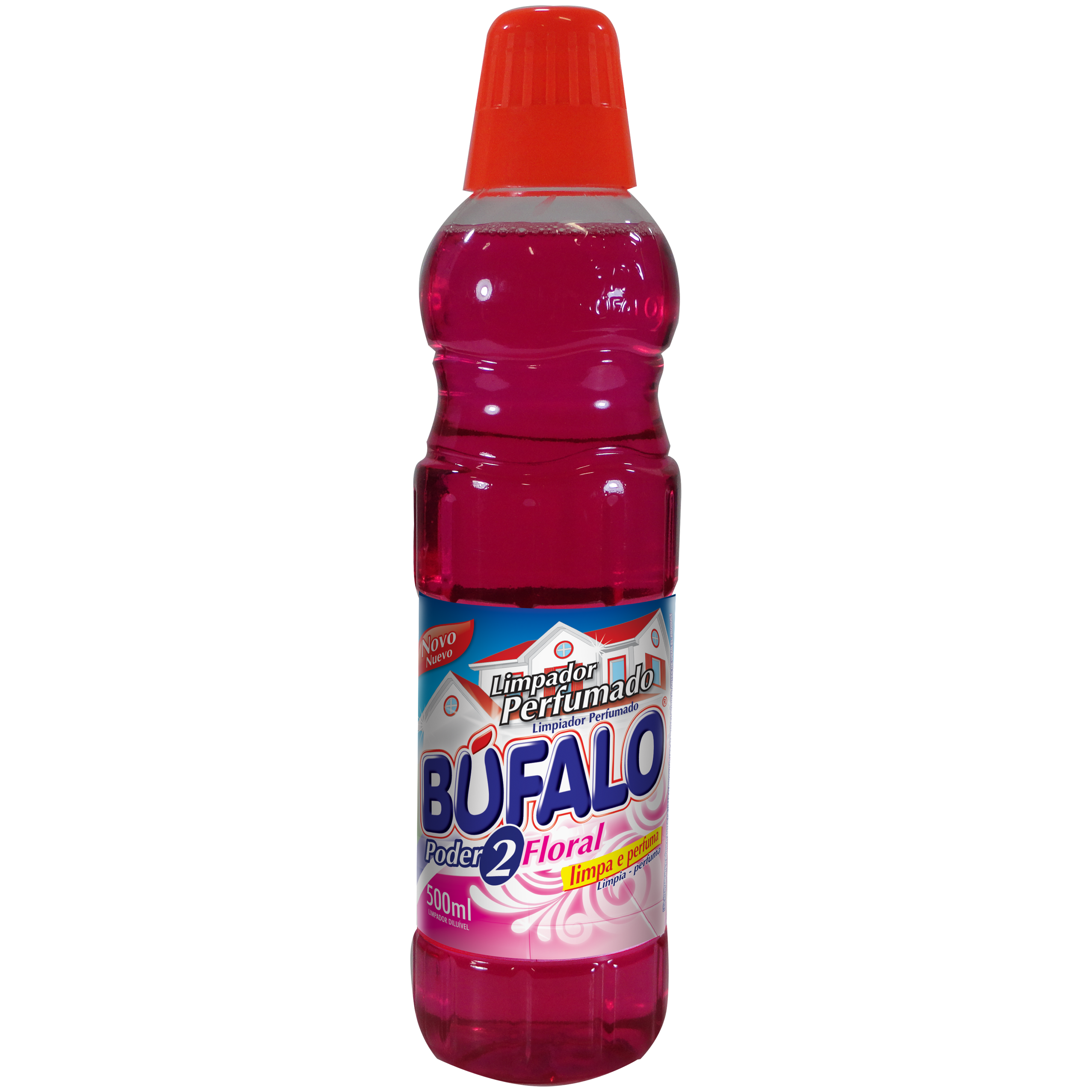 LIMPIADOR PERFUMADO FLORAL 500ML BÚFALO