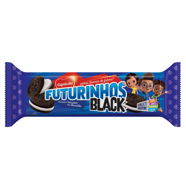 Biscoito Recheado Black 48g