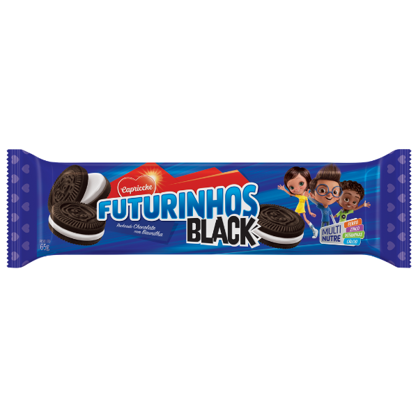 Biscoito Recheado Black 65g