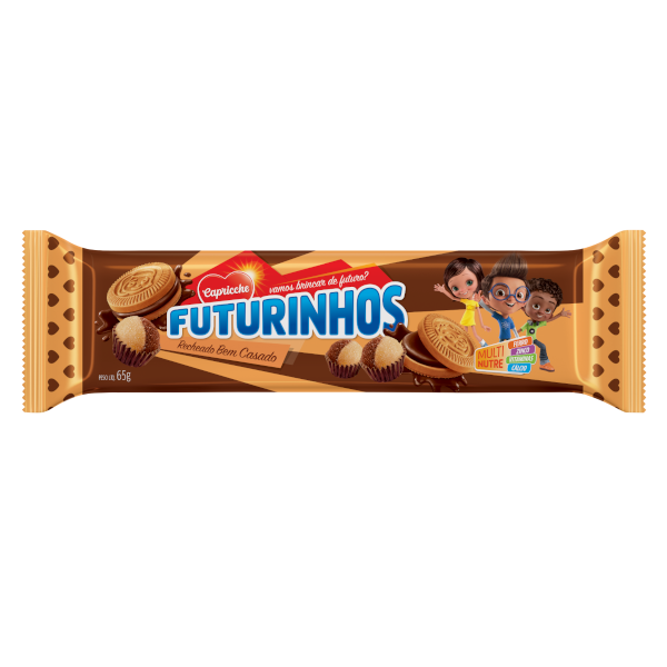 Biscoito Recheado Sabor Bem Casado 65g