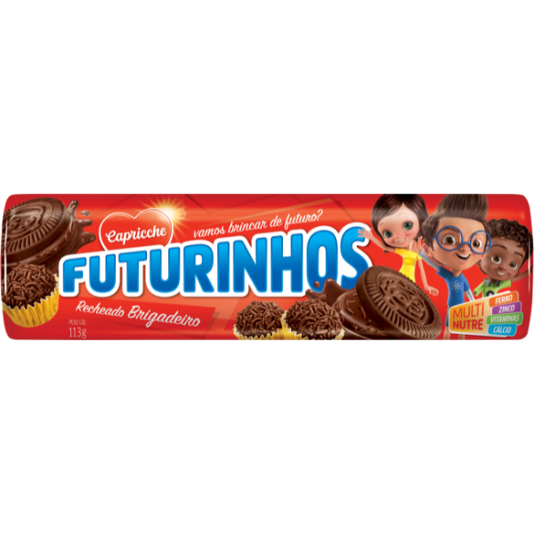 Biscoito Recheado Sabor Brigadeiro 113g