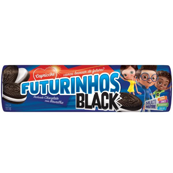 Biscoito Recheado Black 113g