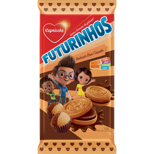 Biscoito Recheado Sabor Bem Casado 339g
