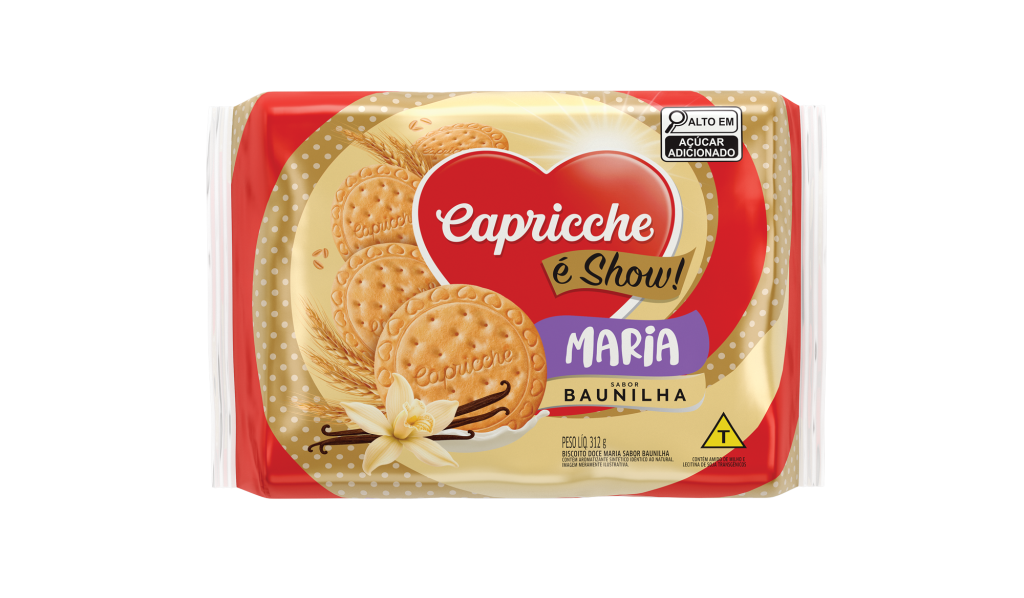 Biscoito Maria Sabor Baunilha 312g