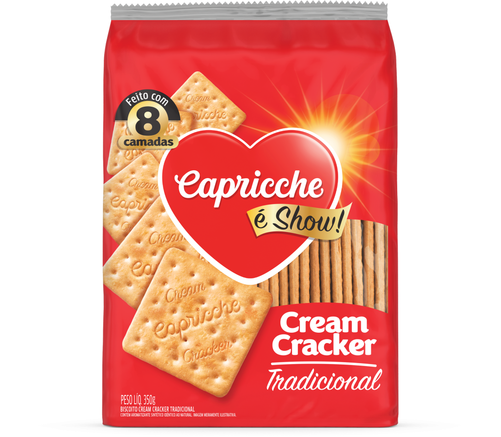 Biscoito Cream Cracker Tradicional 350g