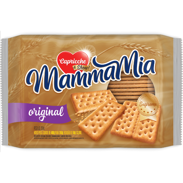 Biscoito Mammamia Original 301,5g