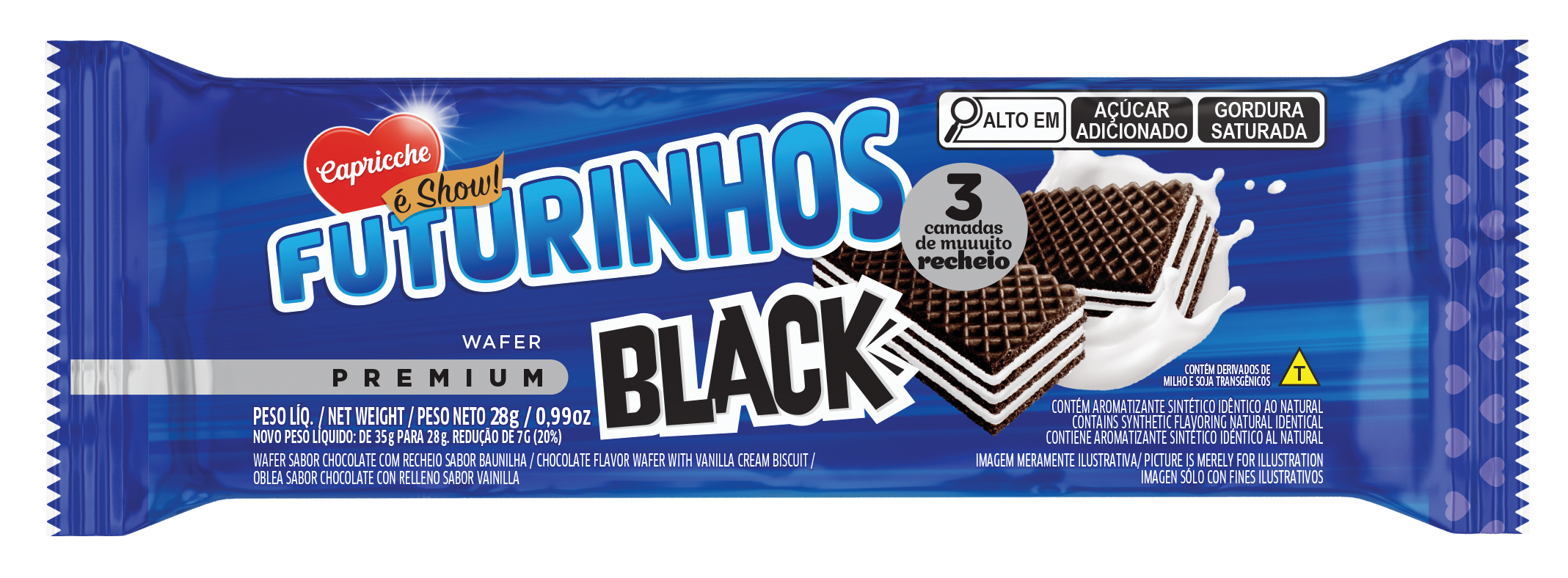 Wafer Black 28g