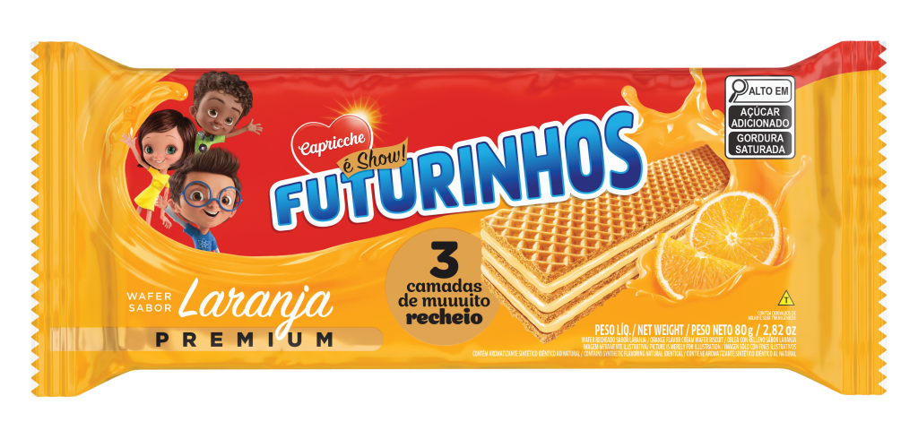 WAFER SABOR NARANJA 80G