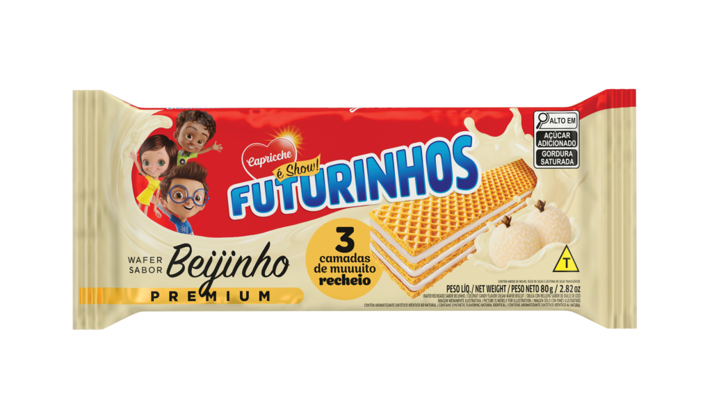 Wafer Sabor Beijinho 80g