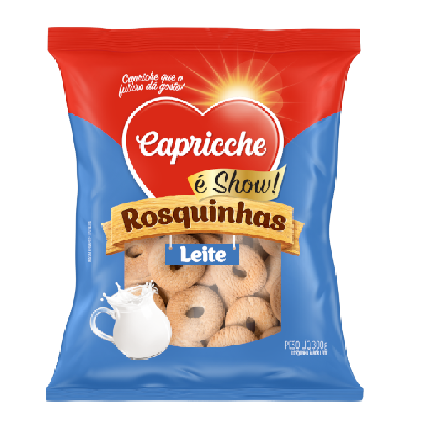 Rosquinha Sabor Leite 300g
