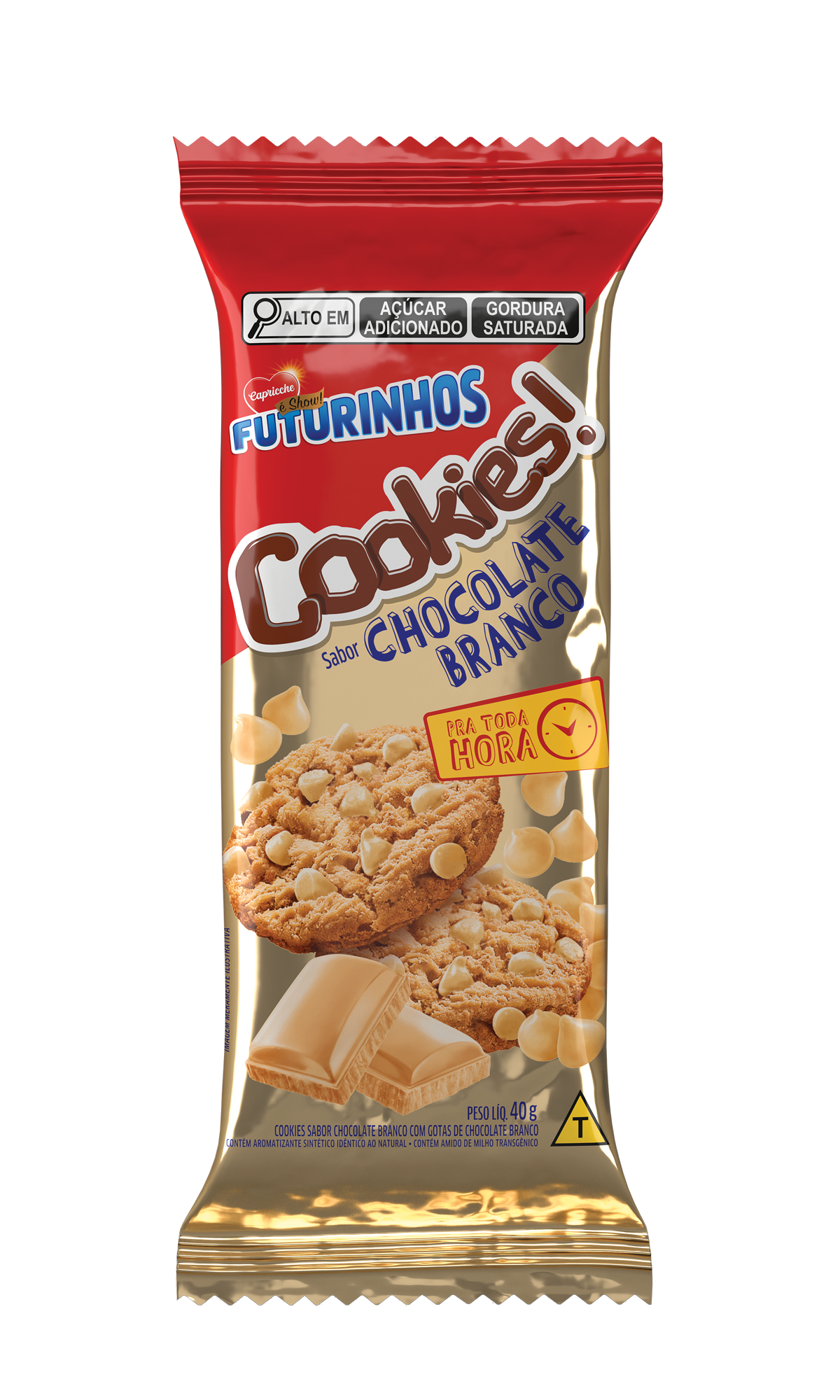 COOKIES CHOCOLATE BLANCO 40G