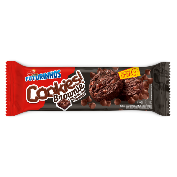 COOKIES SABOR BROWNIE 60G