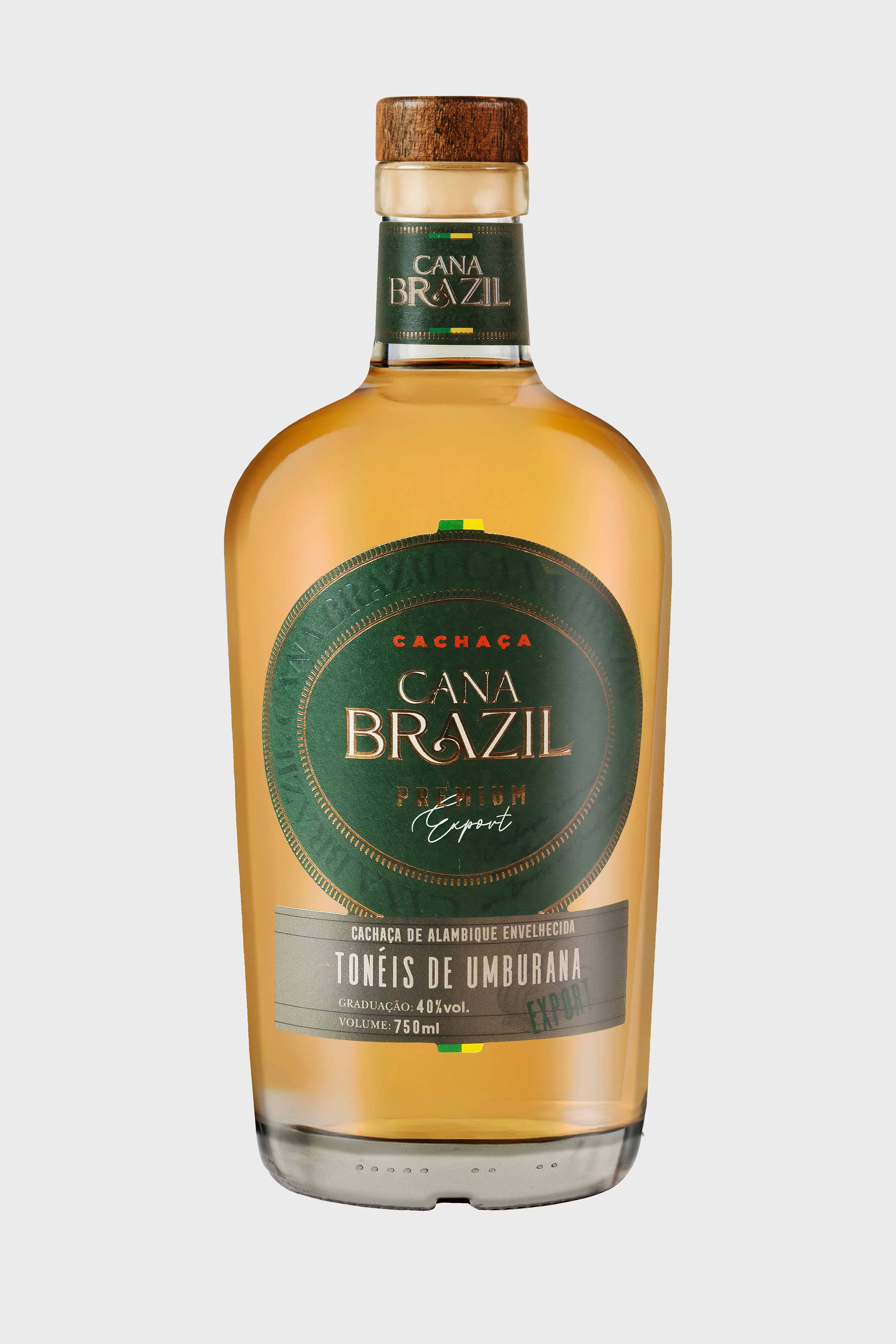 Premium Cana Branca Umburana Cachaça 740ml Box of 6 units