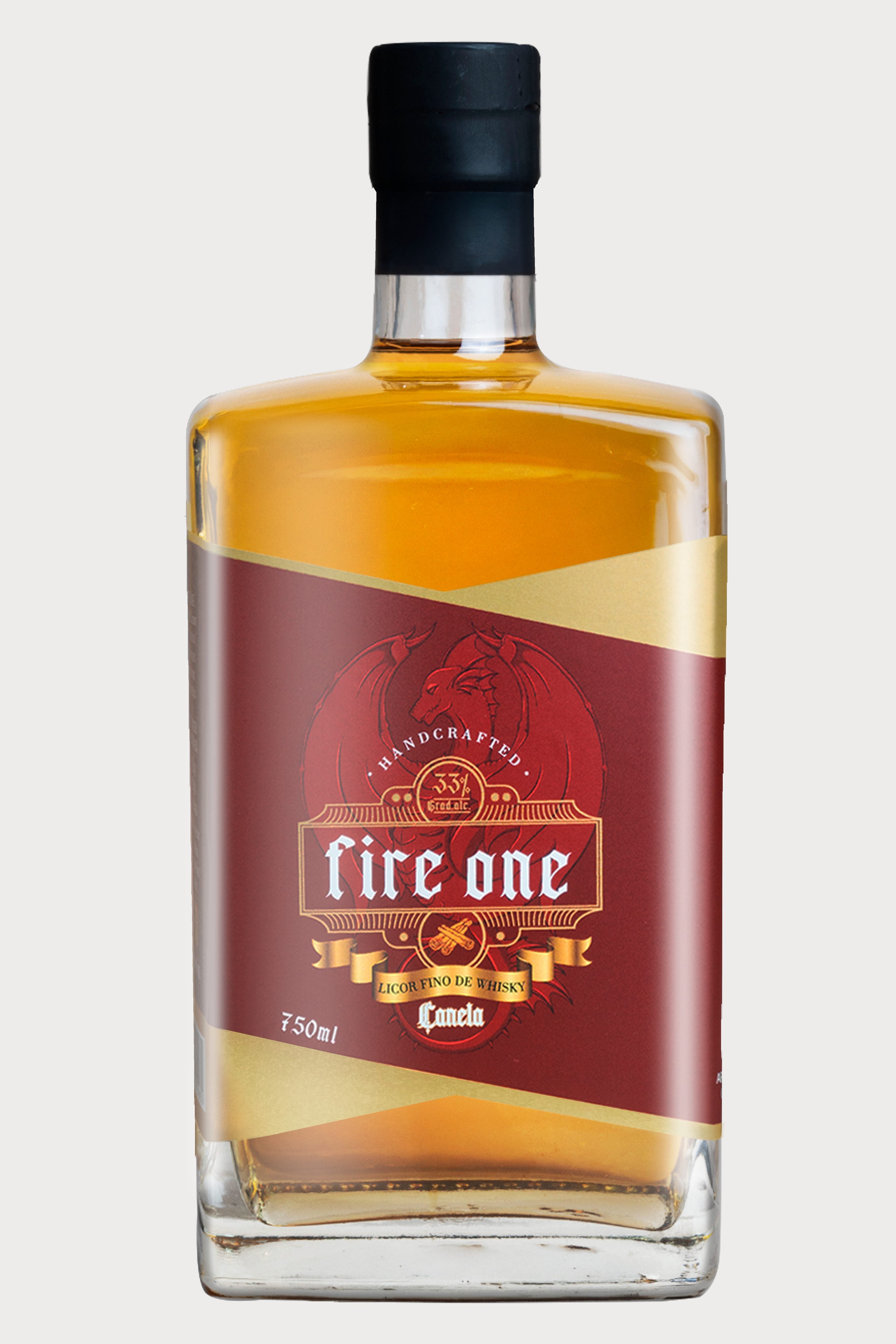 Cinnamon Whisky Liqueur Fire One 750ml Box of 12 units