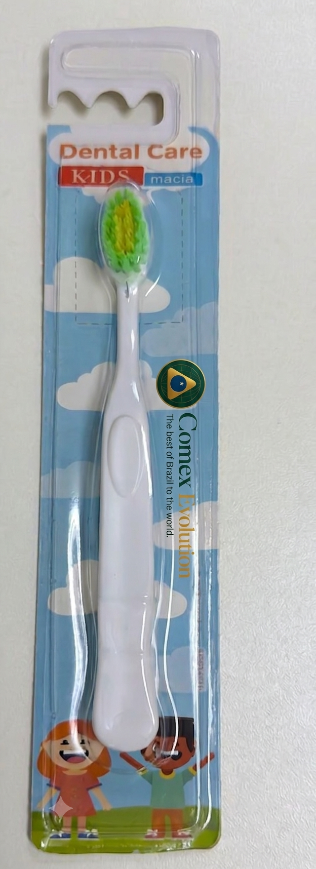Escova Dental Care Kids Cerdas Macias 0,15