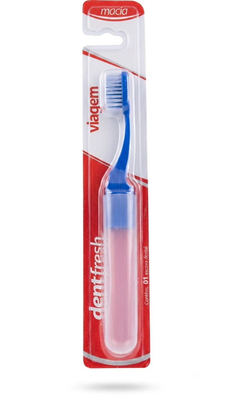 Escova Dentfresh Viagem Cerdas Macias 0,15