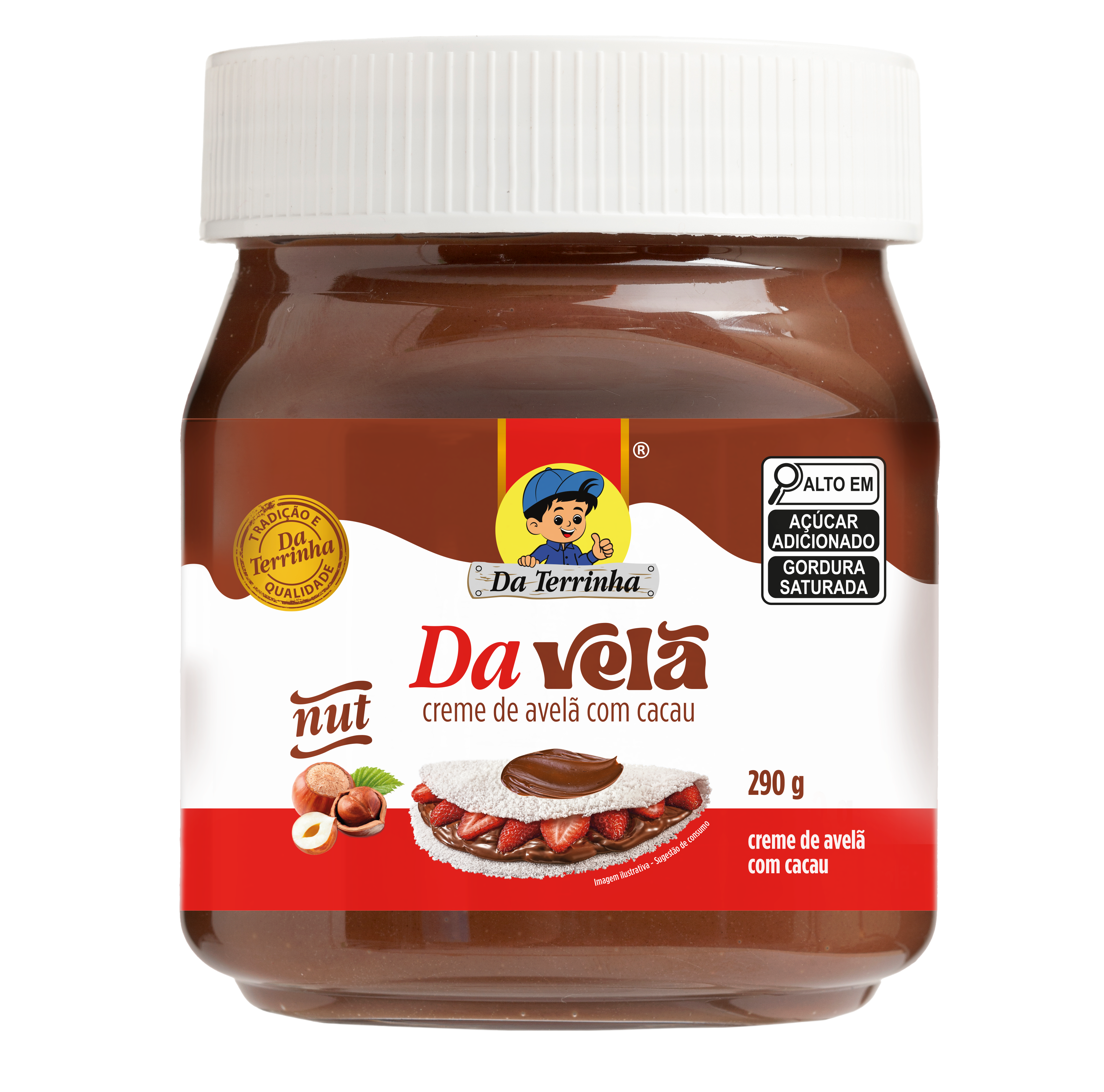 Creme De Avelã Davela 290 G Cx 10