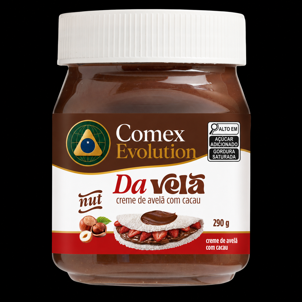 Creme de Avelã Davela 290 G