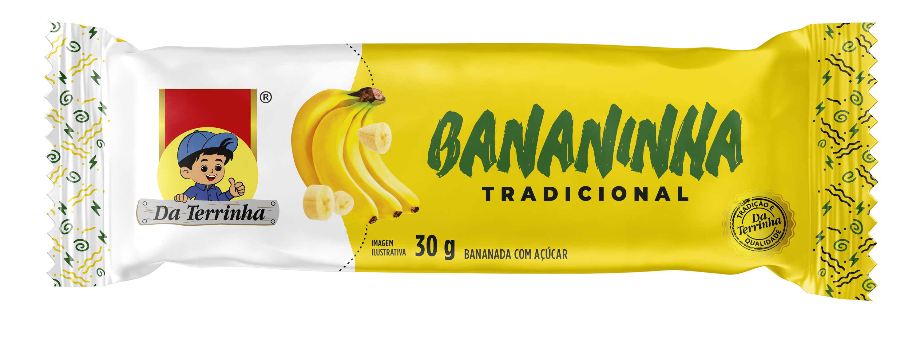 Traditional Guava Snack Da Terrinha 30 G - 6Dp X 12Un