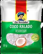 Dehydrated Shredded Coconut Da Terrinha 50g Box of 40 units