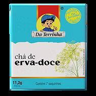 Chá de Erva Doce Da Terrinha 11,2g Fardo com 10 unidades
