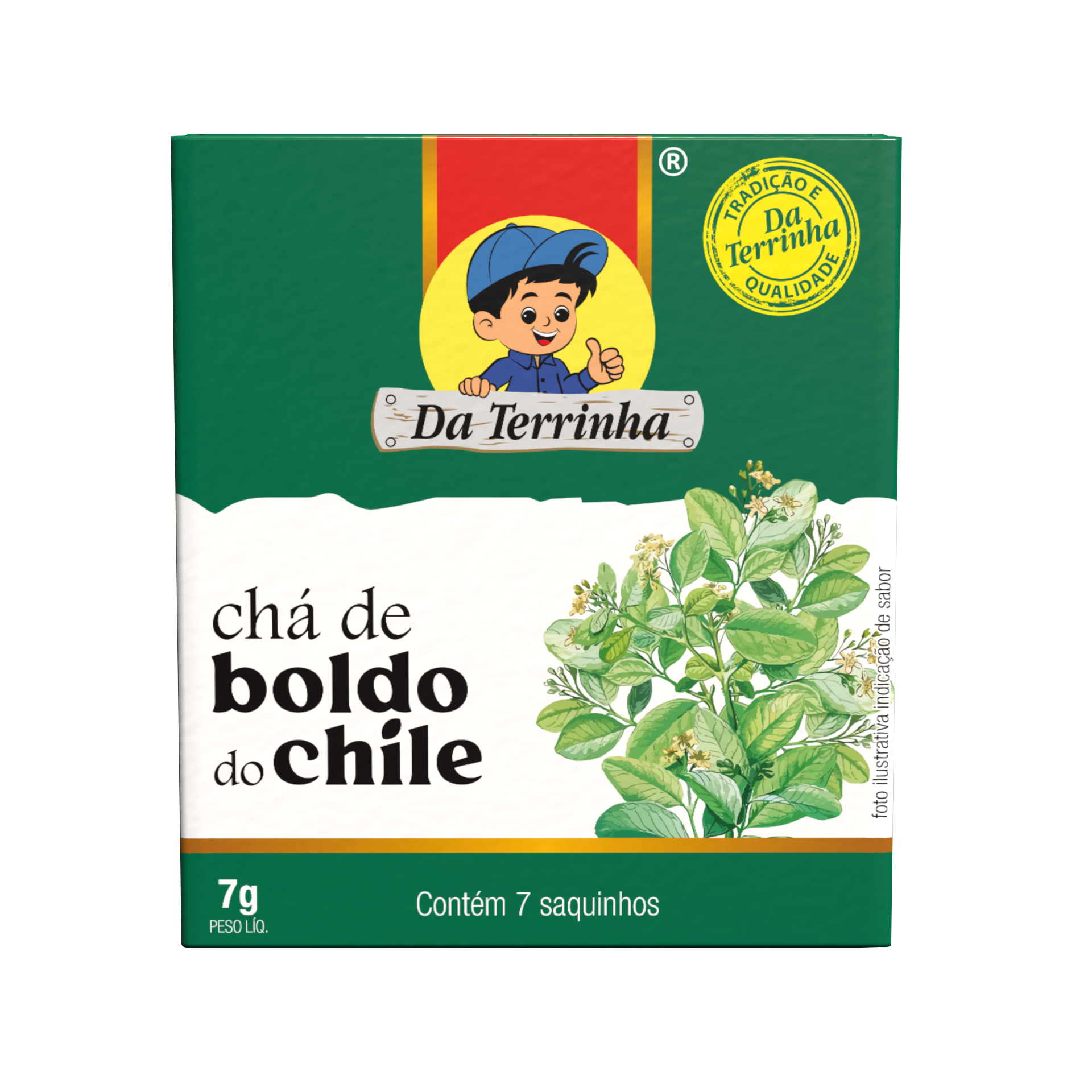 Boldo Tea Da Terrinha 07 G - Fd 10