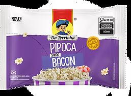 Bacon Microwave Popcorn Da Terrinha 85g Box of 24 units