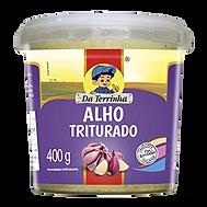 Alho Triturado Da Terrinha 400g Caixa com 12 unidades
