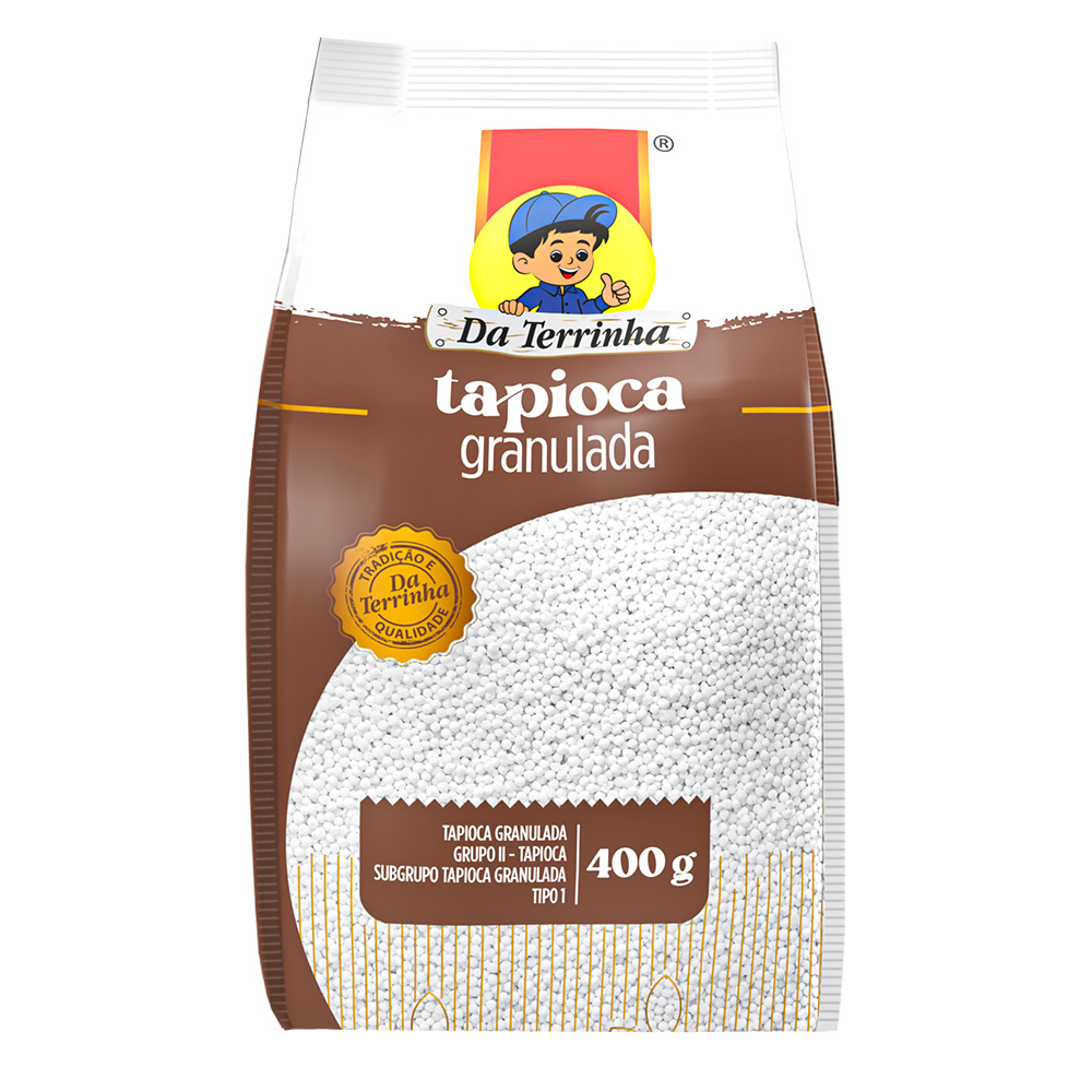 Tapioca Da Terrinha Granulada 400 G - Cx 12