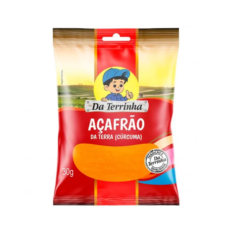 Açafrão Da Terrinha 30 G - Cx 24