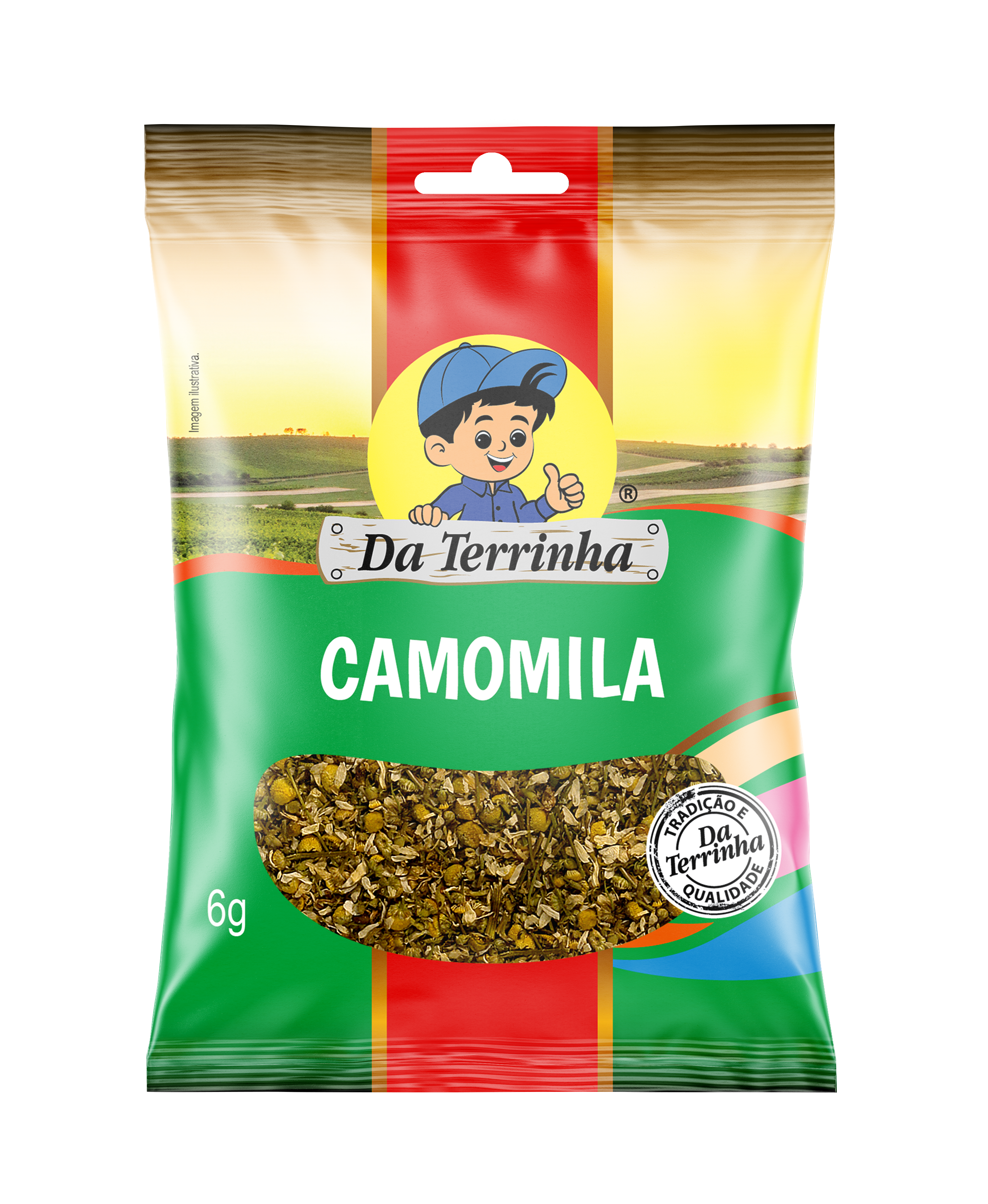 Camomila Da Terrinha 06 G - Cx 24