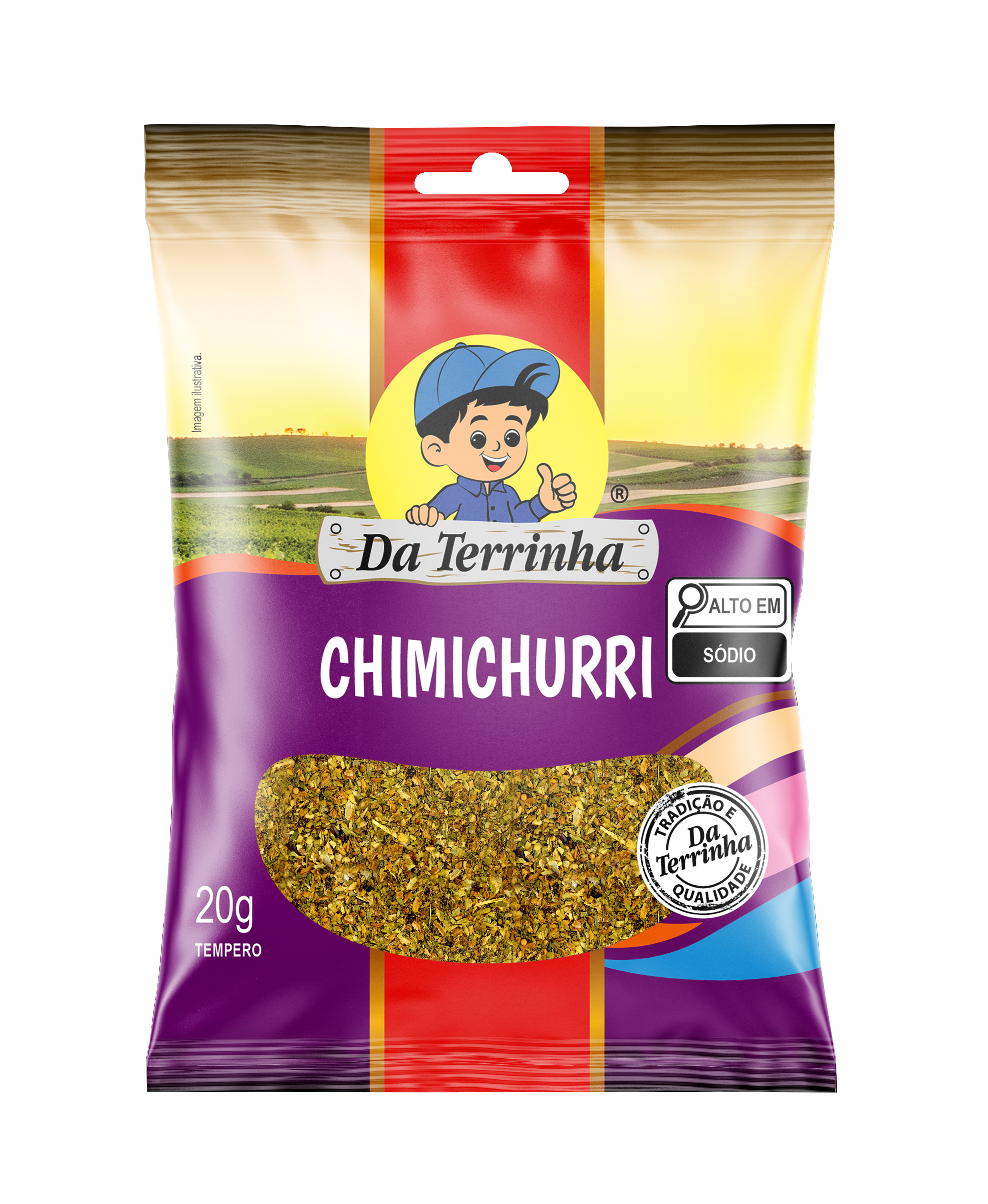 Chimichurri Da Terrinha 20G - Cx 24