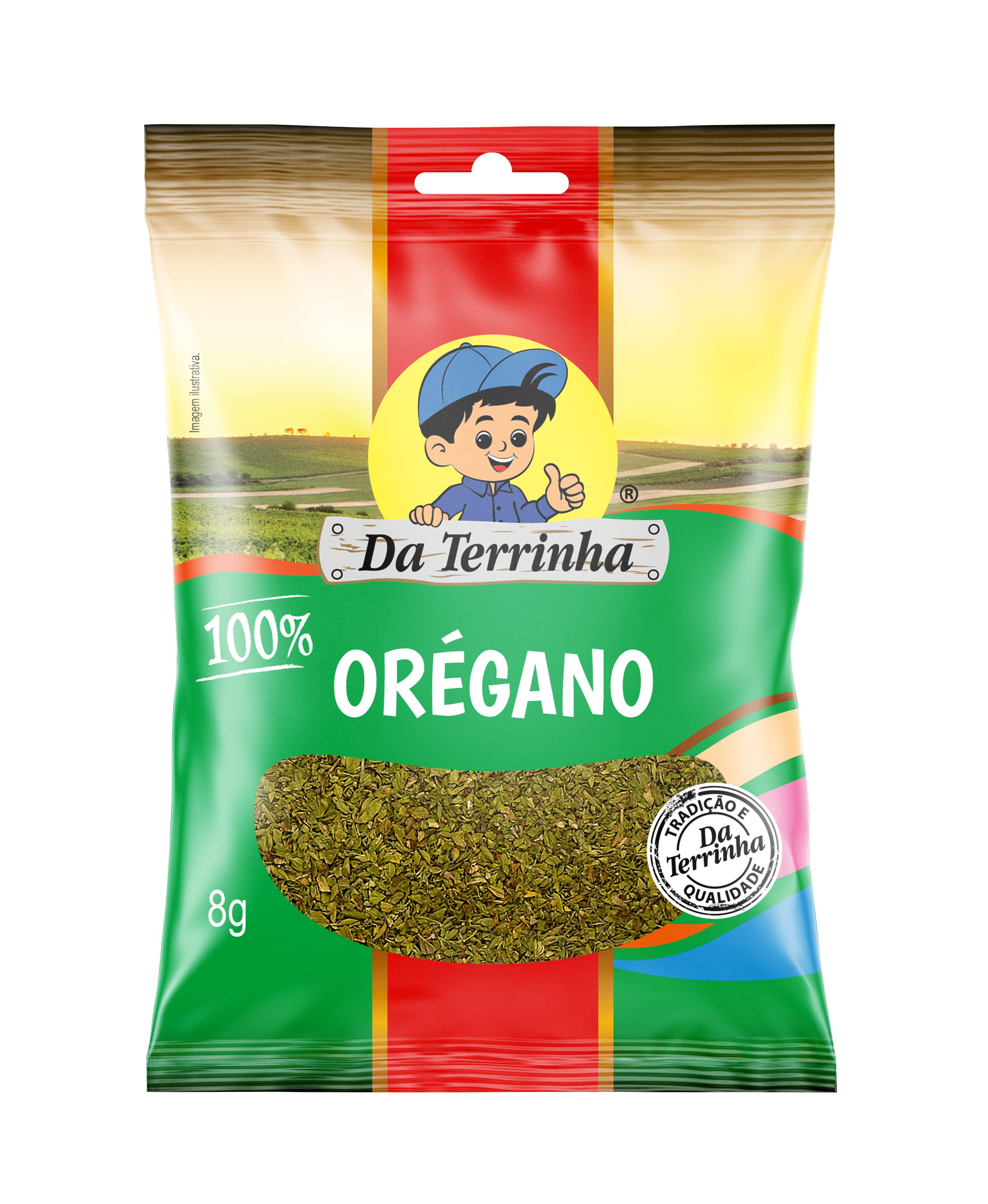 Orégano Da Terrinha 08 G - Cx 24