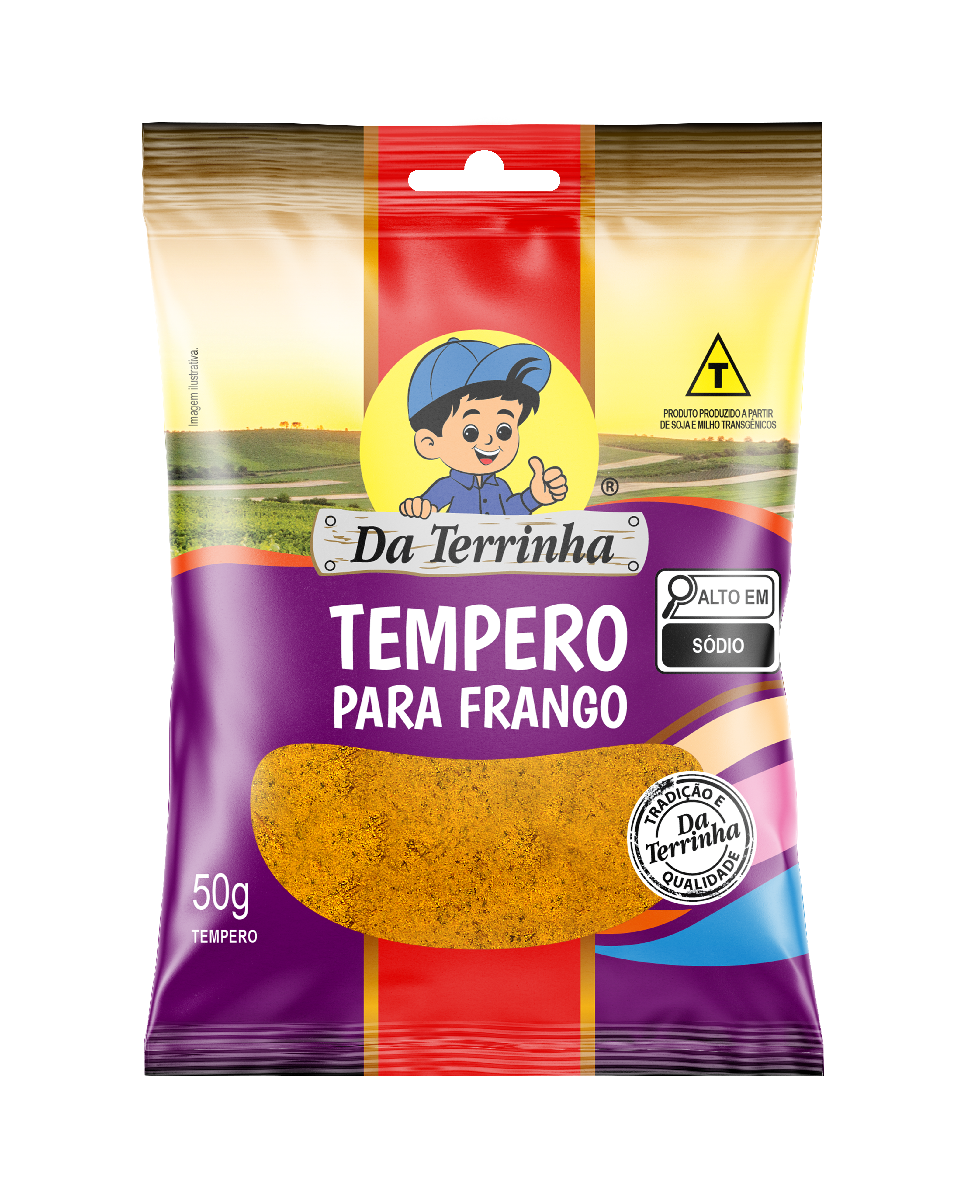 Tempero Para Frango Da Terrinha 50 G - Cx 24