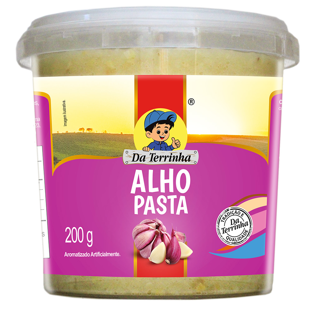 Pasta De Alho Da Terrinha 200 Gr - Cx 12