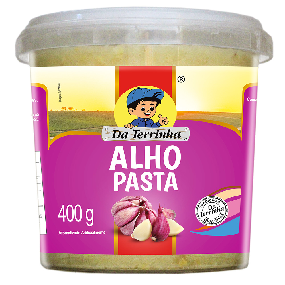 Pasta De Alho Da Terrinha 400 G - Cx 12