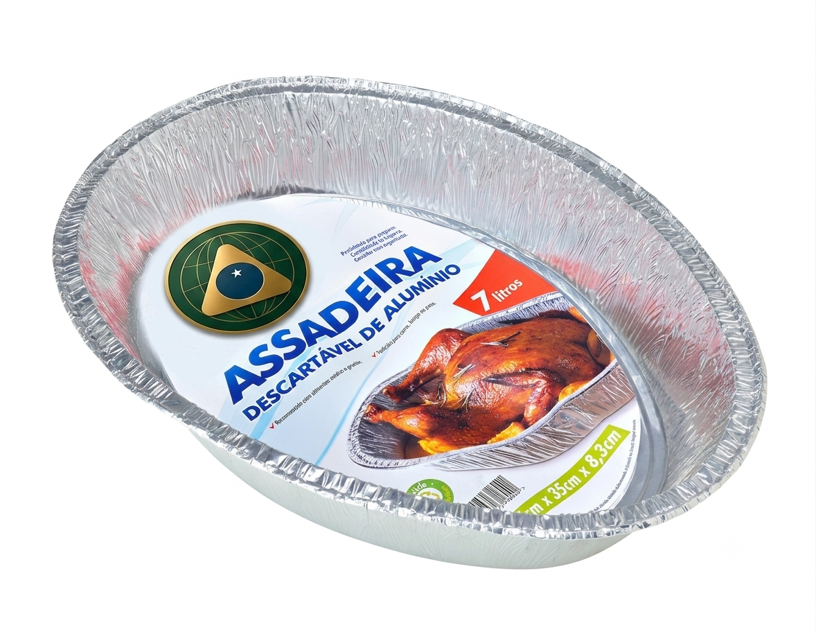 Aluminum Baking Pan 7000Ml