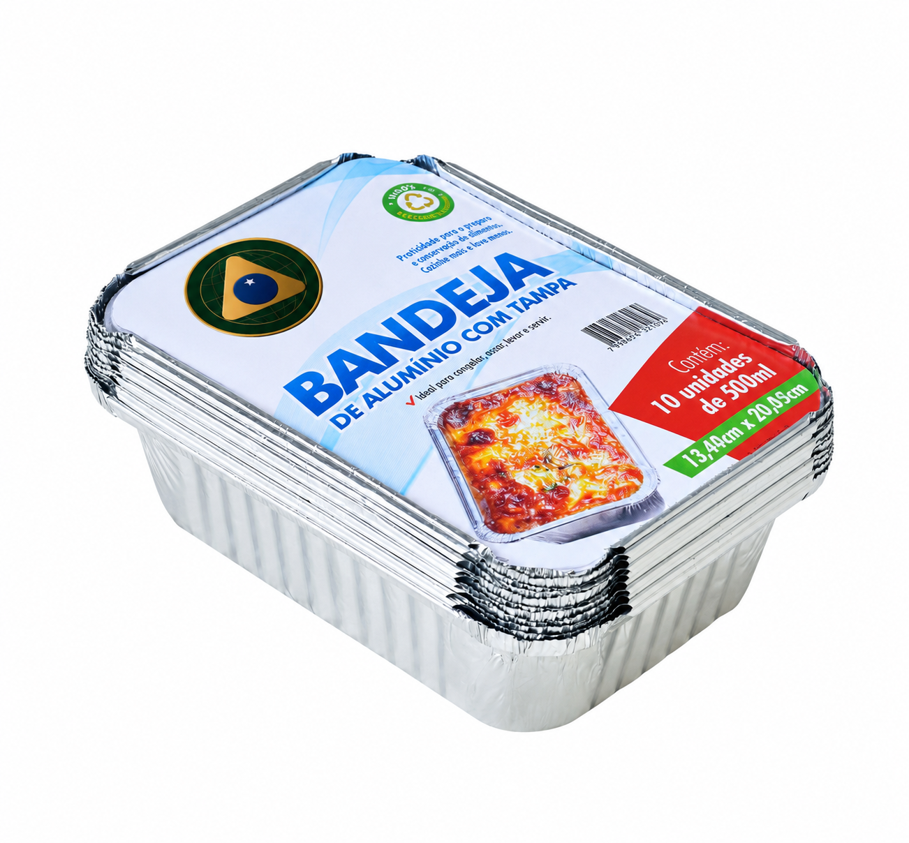 Aluminum Tray 500Ml