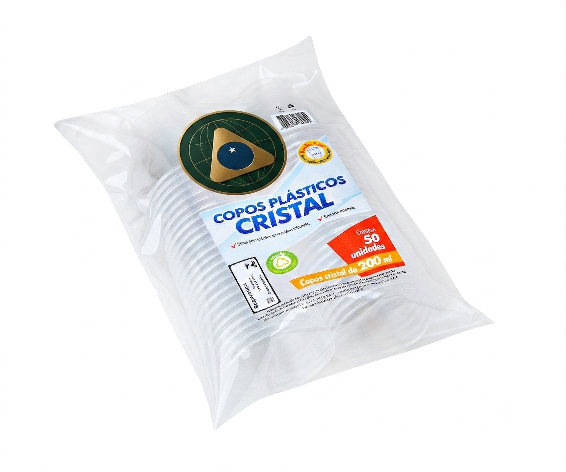 Vaso Cristal 200 Ml Transparente