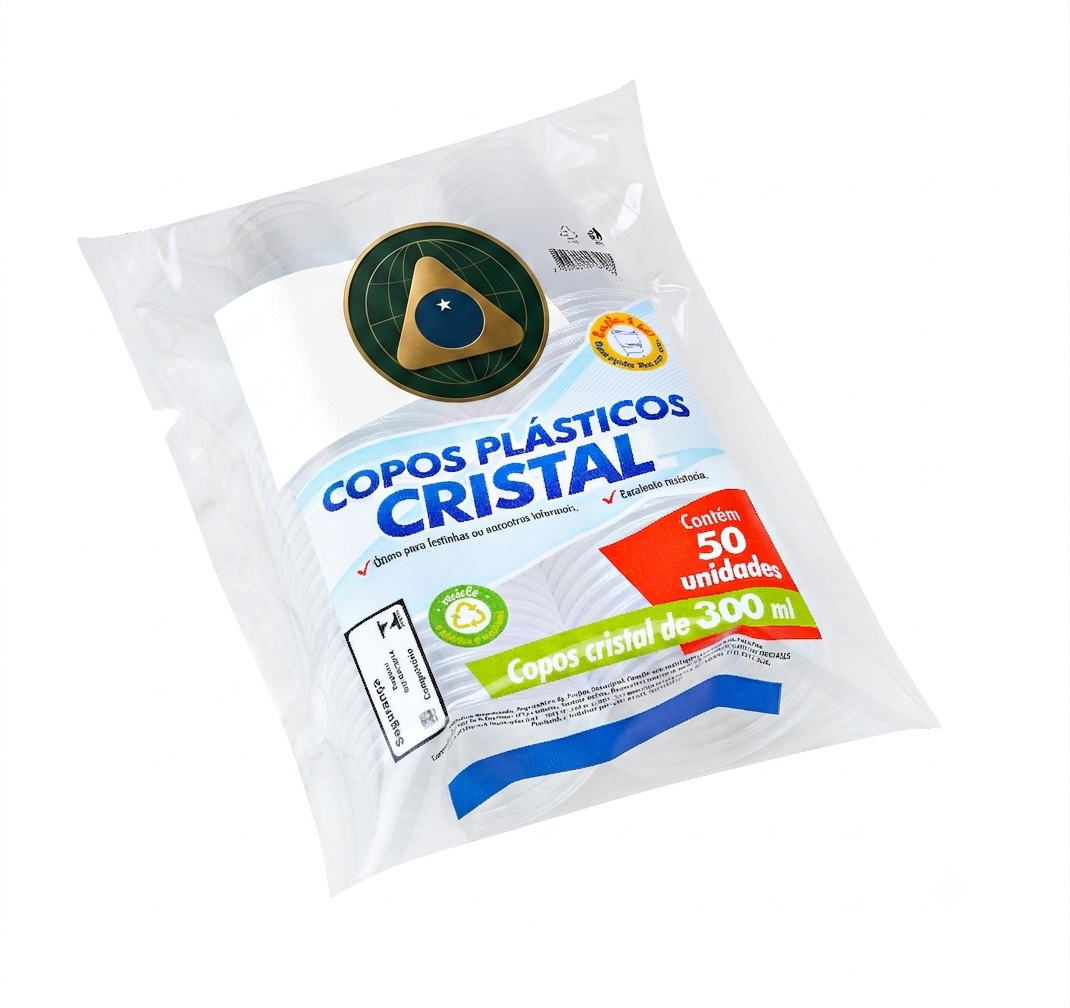 Vaso Cristal 300 Ml Transparente