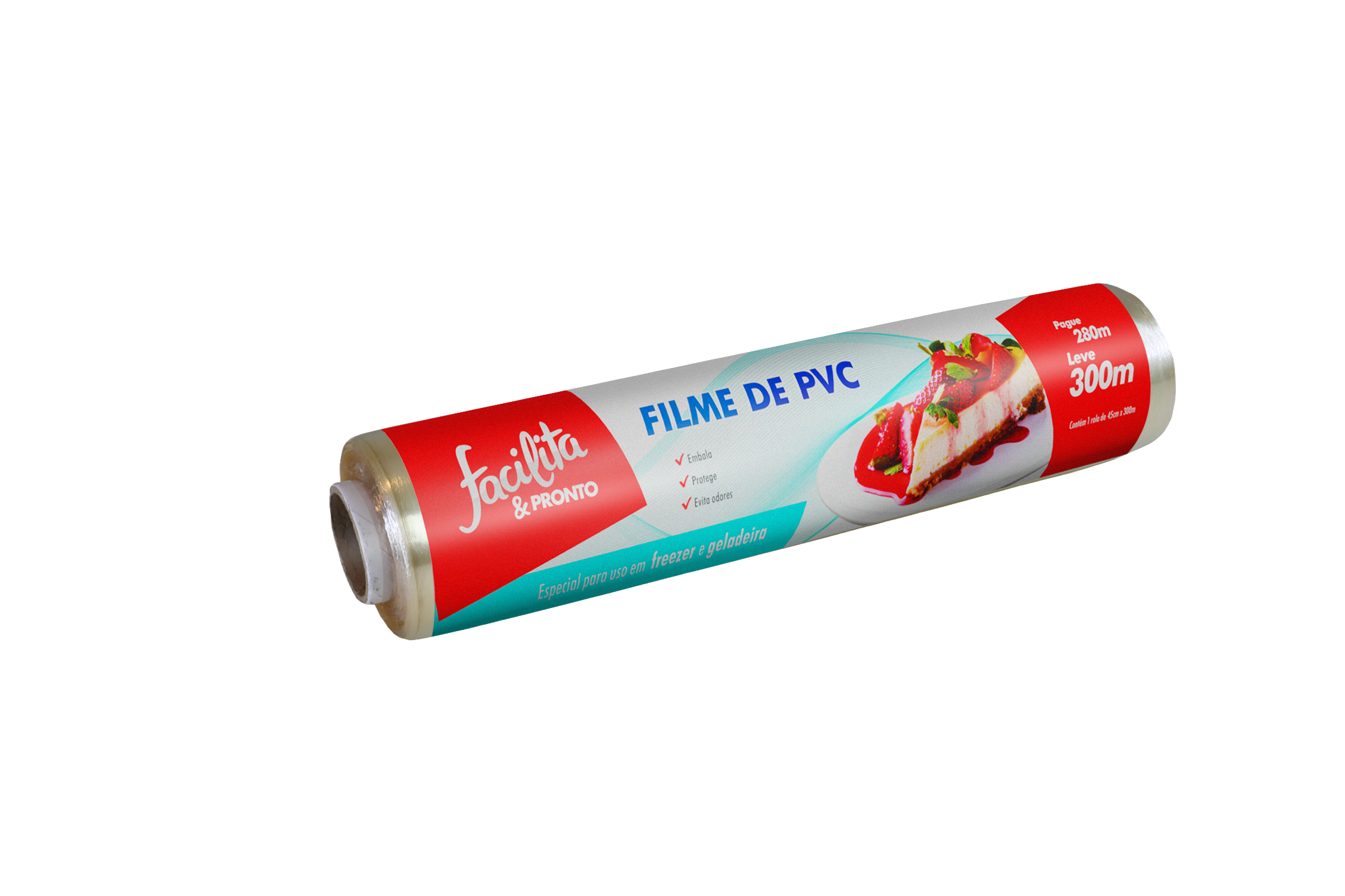 PVC Cling Film 28 cm x 300m Refill Facilita & Pronto