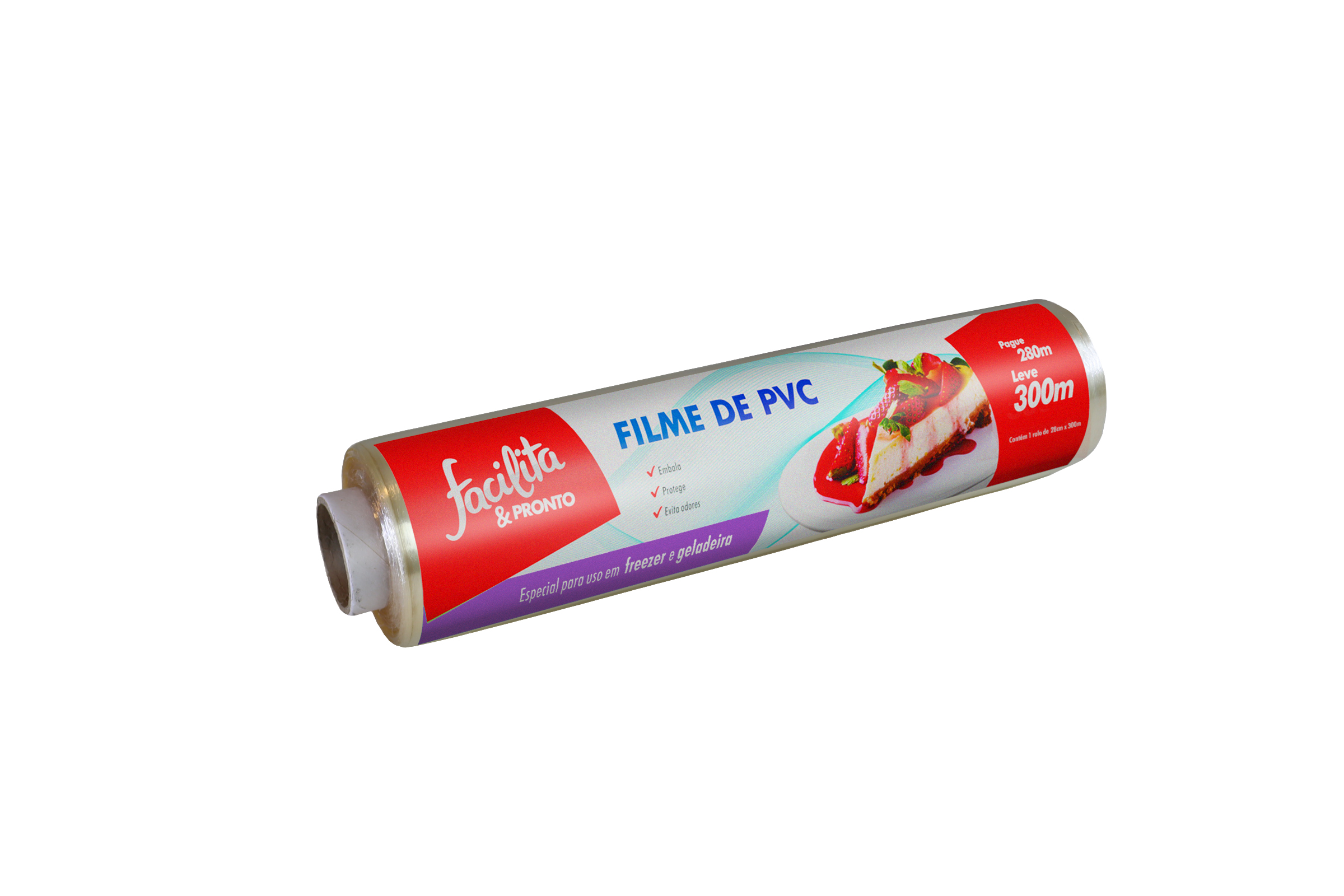 PVC Cling Film 45 cm x 300m Refill Facilita & Pronto