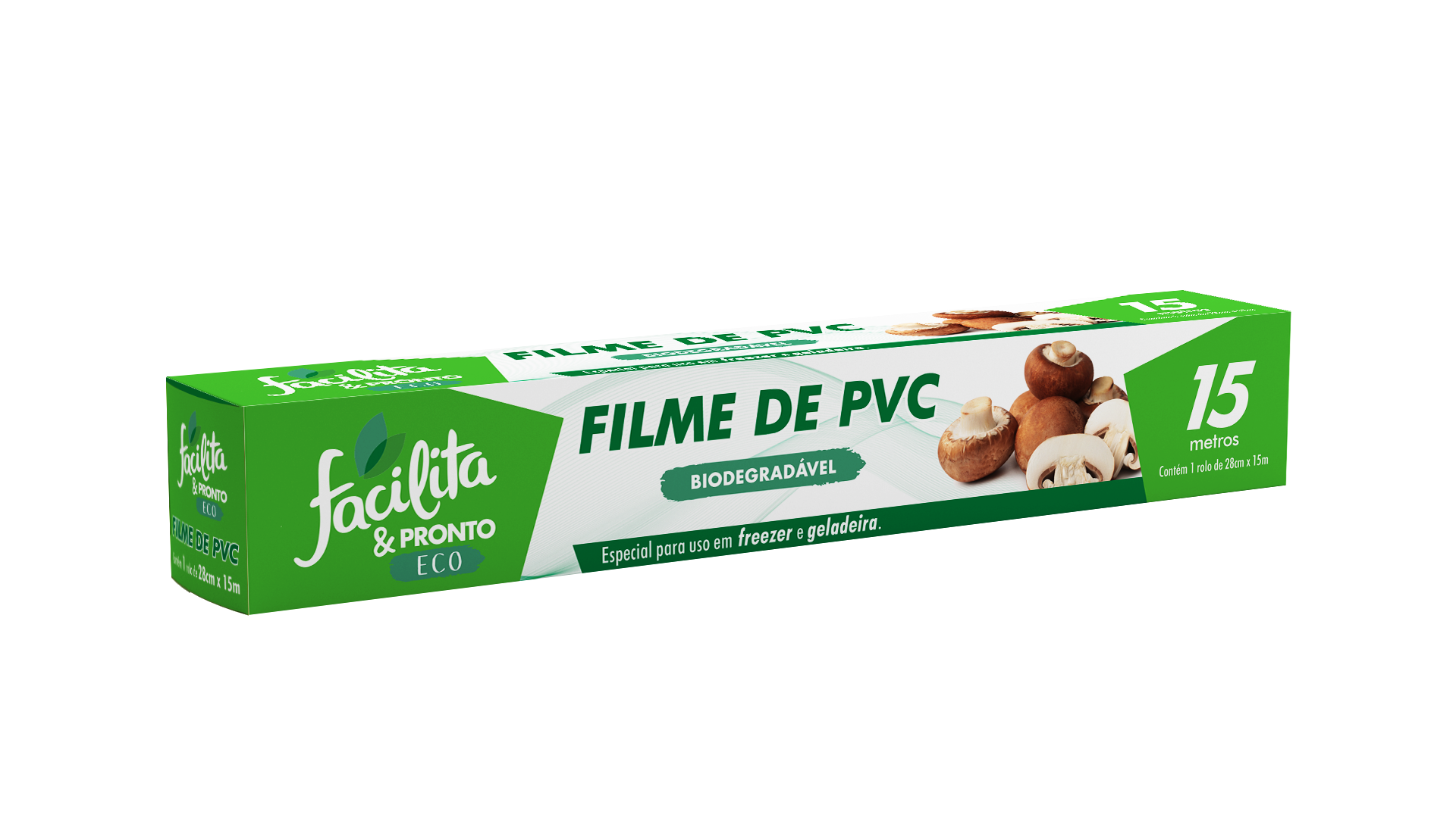 Eco PVC Cling Film 28 cm x 15 meters Facilita & Pronto