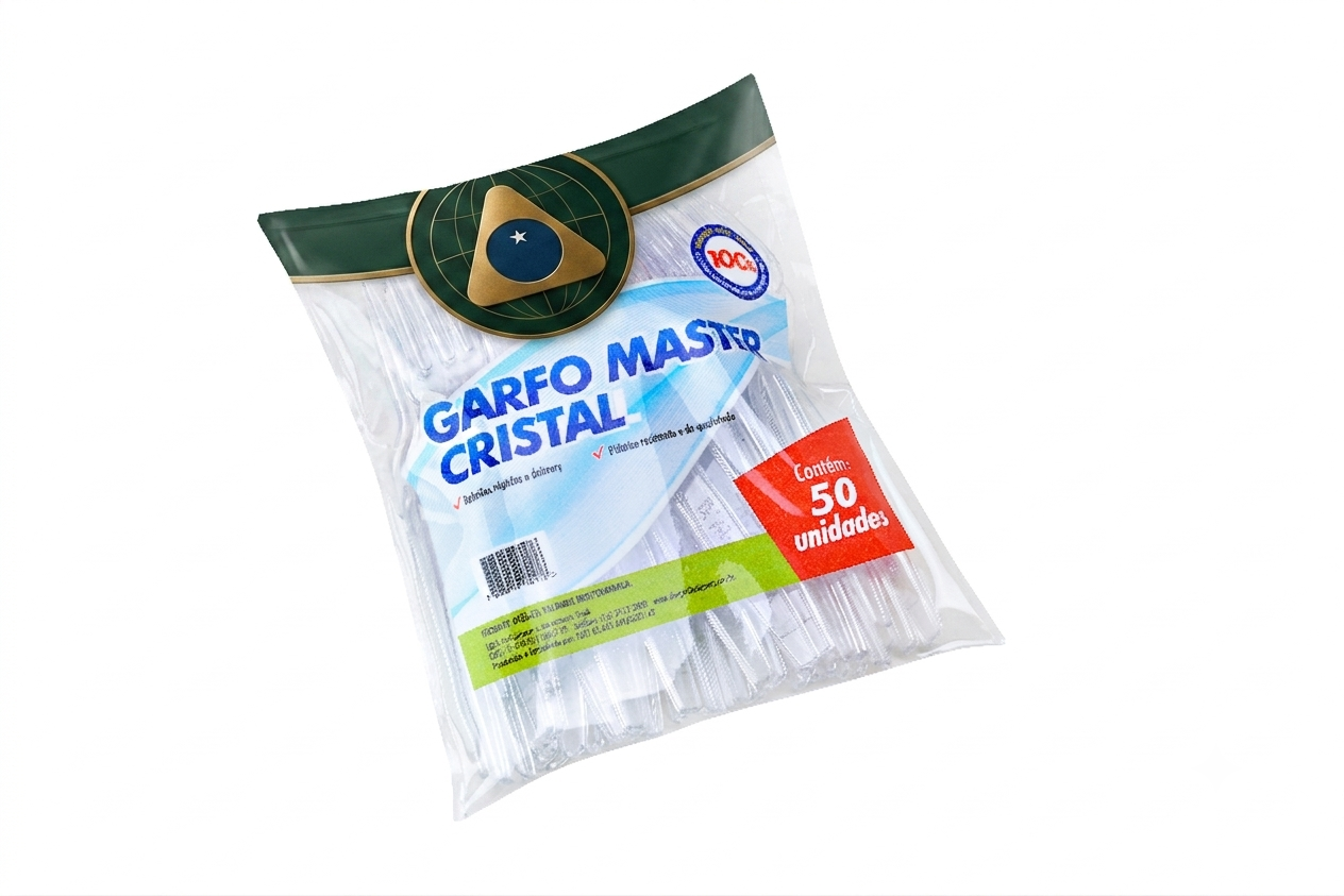 Tenedor Master Transparente